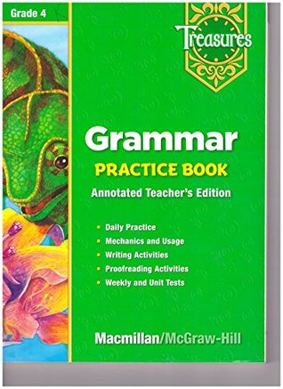 Download Grammar Practice Book Teacher's Annotated Edition (Treasures Grade 4) - Staff | ePub