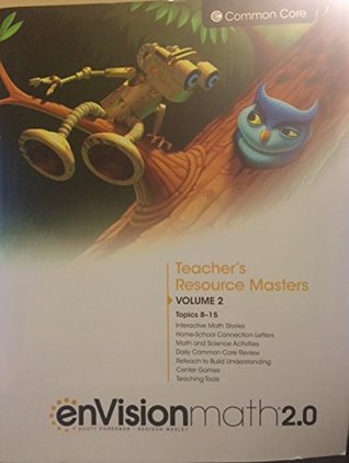 Read enVision Math 2.0 Teacher's Resource Masters Grade 1 Volume 2 Topics 8-15 - Scott Foresman | ePub