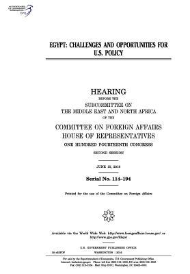 Full Download Egypt: Challenges and Opportunities for U.S. Policy - U.S. Congress | ePub