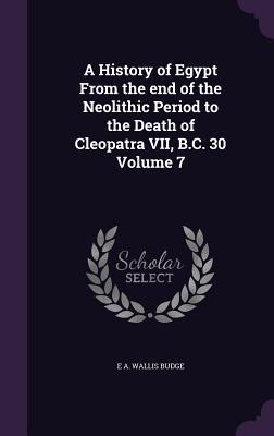 Read Online A History of Egypt from the End of the Neolithic Period to the Death of Cleopatra VII, B.C. 30 Volume 7 - E.A. Wallis Budge file in PDF