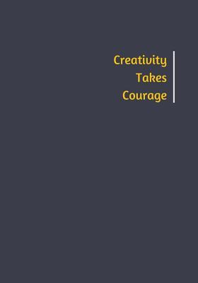 Full Download Creativity Takes Courage: Journal, Notebook, 8mm Lined, 5x5mm Squared, 90 Pages, 7 X 10 in - Gallant Publishing file in ePub