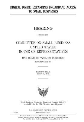 Download Digital Divide: Expanding Broadband Access to Small Businesses - U.S. Congress | ePub