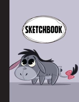 Read Online Sketchbook: Cute Donkey: 110 Pages of 8.5 X 11 Blank Paper for Drawing, Doodling or Sketching (Sketchbooks) -  | PDF