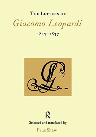 Download The Letters of Giacomo Leopardi 1817-1837 (Italian Perspectives) - Prue Shaw | ePub