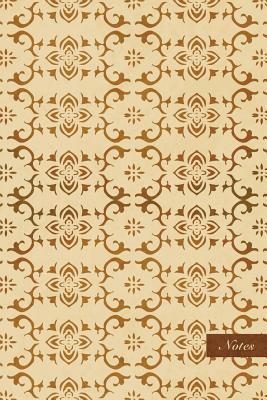 Read Notes: 6x9 Unruled Blank Notebook - Oriental Spiral Curve Cross Frame Chain Flower - Retro Brown Worn Out Vintage Seamless Pattern Cover. Matte Softcover and Cream Interior Papers. -  | PDF