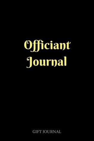 Read Online Officiant Journal: 6 X 9 Inches, Lined Composition Journal, Gift Journal, Officiant Journal -  file in ePub