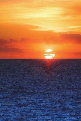 Read Online Ocean at Sunset Journal: 150 Page Lined Notebook/Diary -  file in ePub