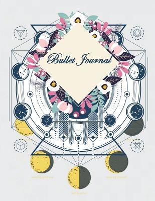 Download Bullet Journal: White Floral Design, Daily Notebook to Write in Bullet Dots & Dot Grid Paper 120 Pages 8.5 X 11. -  file in PDF