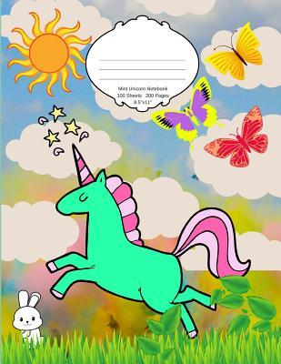 Read Mint Unicorn Notebook: School Supplies Composition Book for Kids -  | ePub