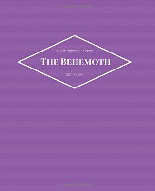 Read The Behemoth (800 Lined Pages): Majestic Purple Stripes - Extra Large Journal, Notebook, Diary (7.5 x 9.25 inches) (Creative Collection) - Scribed Scholar | PDF