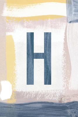 Read Online H: Monogrammed Journal (Notebook/Diary) with Indigo Blue Abstract Painting Cover - Artprintly Books | ePub