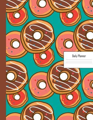 Download Daily Planner: 2019 - 2020 Donut Pattern Yearly Planner I January 19 - December 19 Tasty Doughnut Writing Notebook Plan Days, Set Goals & Get Stuff Done - Indulge Publications file in PDF