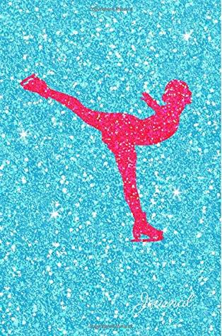 Full Download Journal: Pink Figure Skater Turquoise Blue Faux Glitter Lined Paper Dairy Notebook   Gift for Adults and Kids - MSquared Glitter Designs | PDF