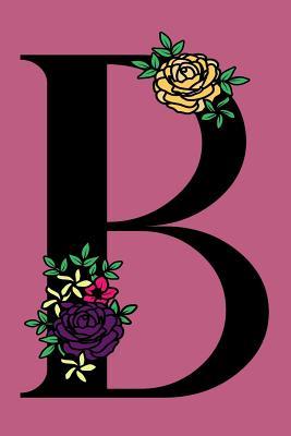 Read B: Monogram Floral Lined Notebok, 6x9, 120-Pages -  file in ePub
