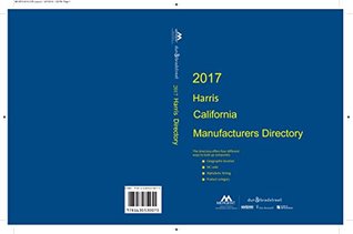 Download Harris California Manufacturers Register 2017 (Harris California Manufacturers Directory) - Inc. Mergent file in PDF
