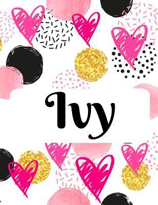 Read Online Ivy: Personalized Name Journal with Blank Lined Paper - Perky Pages file in ePub