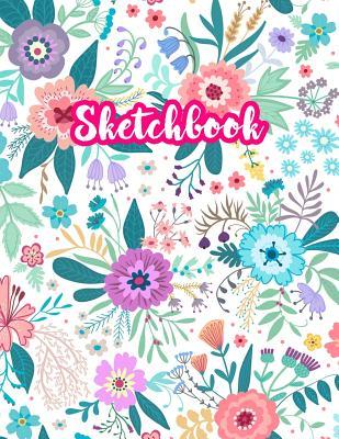 Download Sketchbook: Cute Drawing Note Pad and Sketch Book for Kids, Girls and Adult - Large 8.5 x 11 Matte Cover with White Interior (Perfect for Sketching, Coloring, Watercolor, Mixed Media, Doodling, Write and Draw Journal and Notebook) - Charity Cruz file in PDF