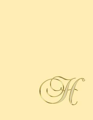Read H: (Large lined monogrammed notebook - The initial H on the cover - gift for all ages) - Stars and Sun Press file in ePub