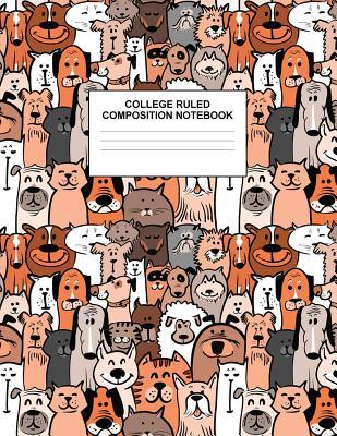 Read College Ruled Composition Notebook: Cute Blank Lined Journal to Write In with White Paper Rule Pages for School Subject and Writing Pad: Design Code A4 3639 - Nifty Prints | PDF