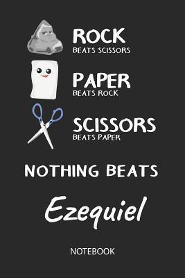 Full Download Nothing Beats Ezequiel - Notebook: Rock Paper Scissors Game Pun - Blank Ruled Kawaii Personalized & Customized Name Notebook Journal Boys & Men. Cute Desk Accessories & Kindergarten Writing Practise, Back To School Supplies, Birthday & Christmas Gift. - Rockpaperscissors Publishing | PDF