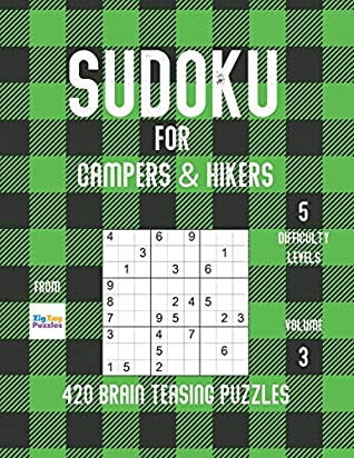 Read Sudoku for Campers: Puzzle Book Gift Idea for Camping, Road Trip, Hiking, Trekking RV Vacation - Funny Birthday, Christmas Travel Book for Him Her - Zigzag Puzzle Books | ePub