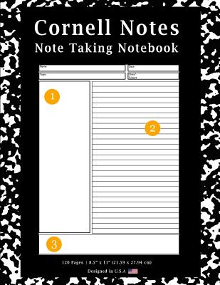 Download Cornell Notes Note Taking Notebook: School Marble Black -Note Taking With Cornell Notes System, Notebook For Home, Office & School [Classic] - P2g Innovations | ePub