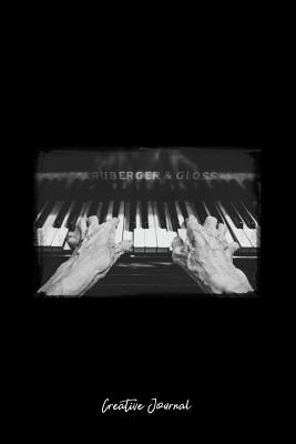 Read Online Creative Journal: Dot Grid Journal - Piano Hands Music Instrument Musician Black - black Dotted Diary, Planner, Gratitude, Writing, Travel, Goal, Bullet Notebook - 6x9 120 pages -  | ePub