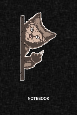 Read Online Notebook: Cat Lover Note Book Grid-lined 6x9 - Cats Journal A5 Gridded - Cat Owner Planner Cheeky Cat 120 Pages SQUARED - Funny Cats Diary Middle Finger Cat Soft Cover - Cat Friend Birthday Present - Cats Notebooks Cat Lover Gift Idea | ePub