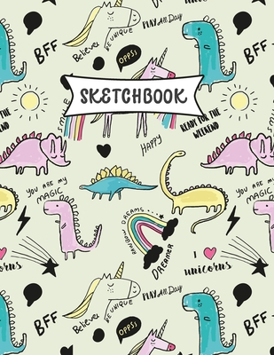 Read Sketchbook: Cartoon Dinosaurs Sketch Book for Kids Practice Drawing and Doodling Sketching Book for Toddlers & Tweens - Sprout Publications | PDF