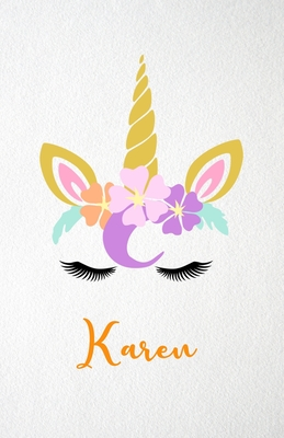 Read Online Karen A5 Lined Notebook 110 Pages: Funny Blank Journal For Lovely Magical Unicorn Face Dream Family First Name Middle Last Surname. Unique Student Teacher Scrapbook/ Composition Great For Home School Writing - Whisky Man Gift Personal Popular Design | ePub