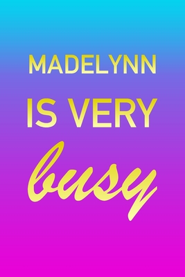 Read Online Madelynn: I'm Very Busy 2 Year Weekly Planner with Note Pages (24 Months) Pink Blue Gold Custom Letter M Personalized Cover 2020 - 2022 Week Planning Monthly Appointment Calendar Schedule Plan Each Day, Set Goals & Get Stuff Done - Imverybusy Planners file in ePub