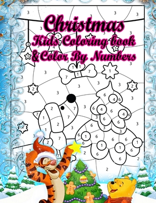 Read Christmas Kids Coloring Book & Kids Color By Numbers: 50 Color By Numbers Christmas Coloring Pages for Kids - Rainbow Publishing | PDF