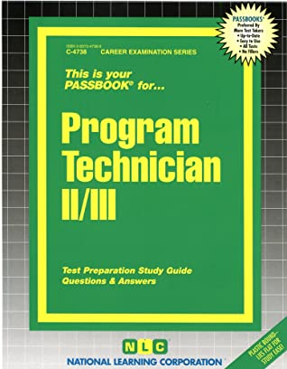 Read Online Program Technician II/III: Passbooks Study Guide - Jack Rudman | PDF
